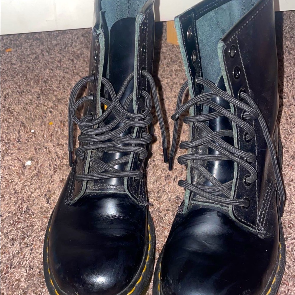 black doc martens